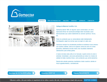 Tablet Screenshot of gamacisa.com